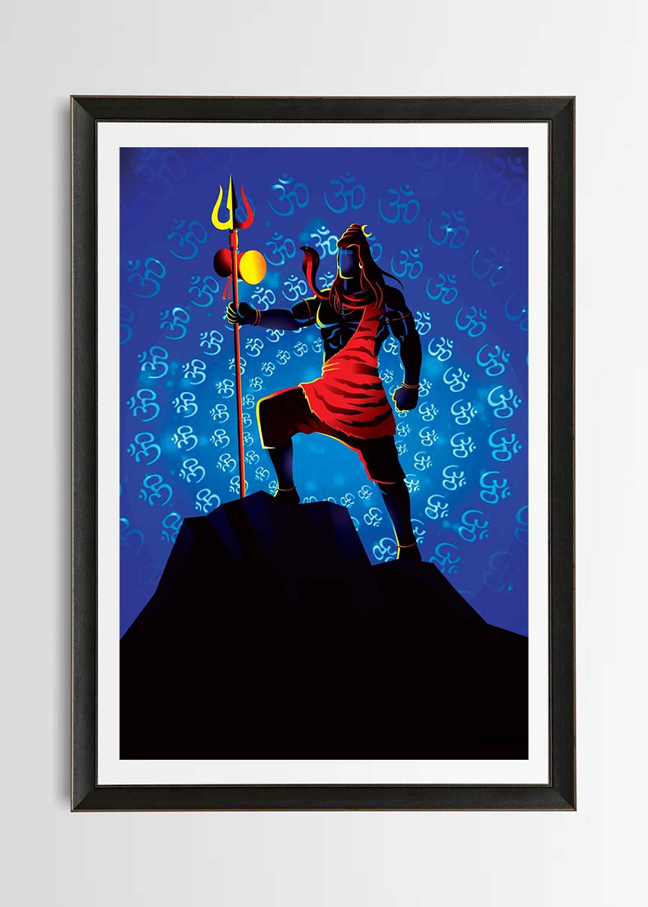 Lord Shiva Wall Art PosterGully Specials