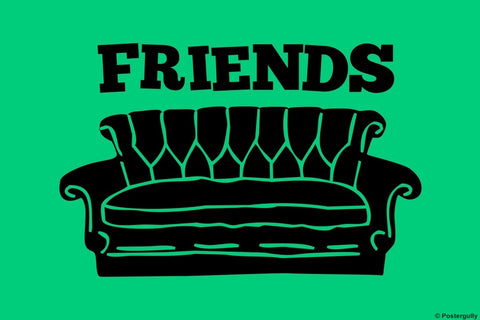 Wall Art, Friends Sofa | Pop Color, - PosterGully