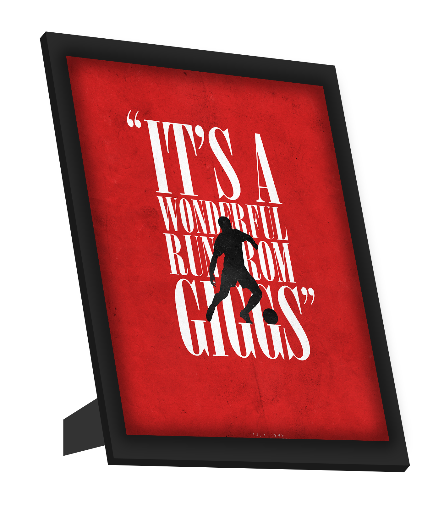 Framed Art, Giggs Scores | Minimal Football Art Framed Art, - PosterGully