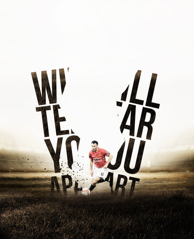 PosterGully Specials, Ryan Giggs | Manchester United Minimal Art, - PosterGully