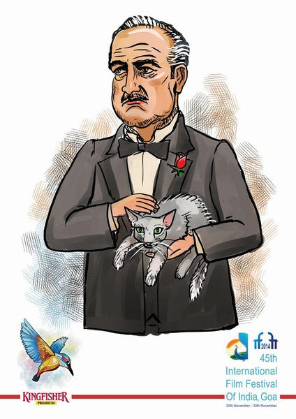 Kingfisher IFFI'14, Godfather Marlon Brando | Kingfisher IFFI'14, - PosterGully