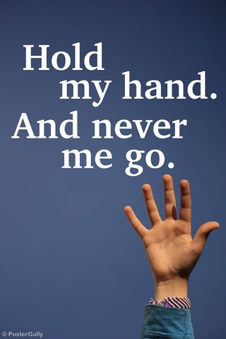 Wall Art, Hold My Hand, - PosterGully