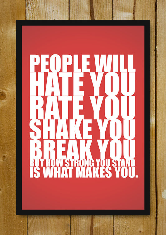 Glass Framed Posters, How Strong Do You Stand Glass Framed Poster, - PosterGully - 1