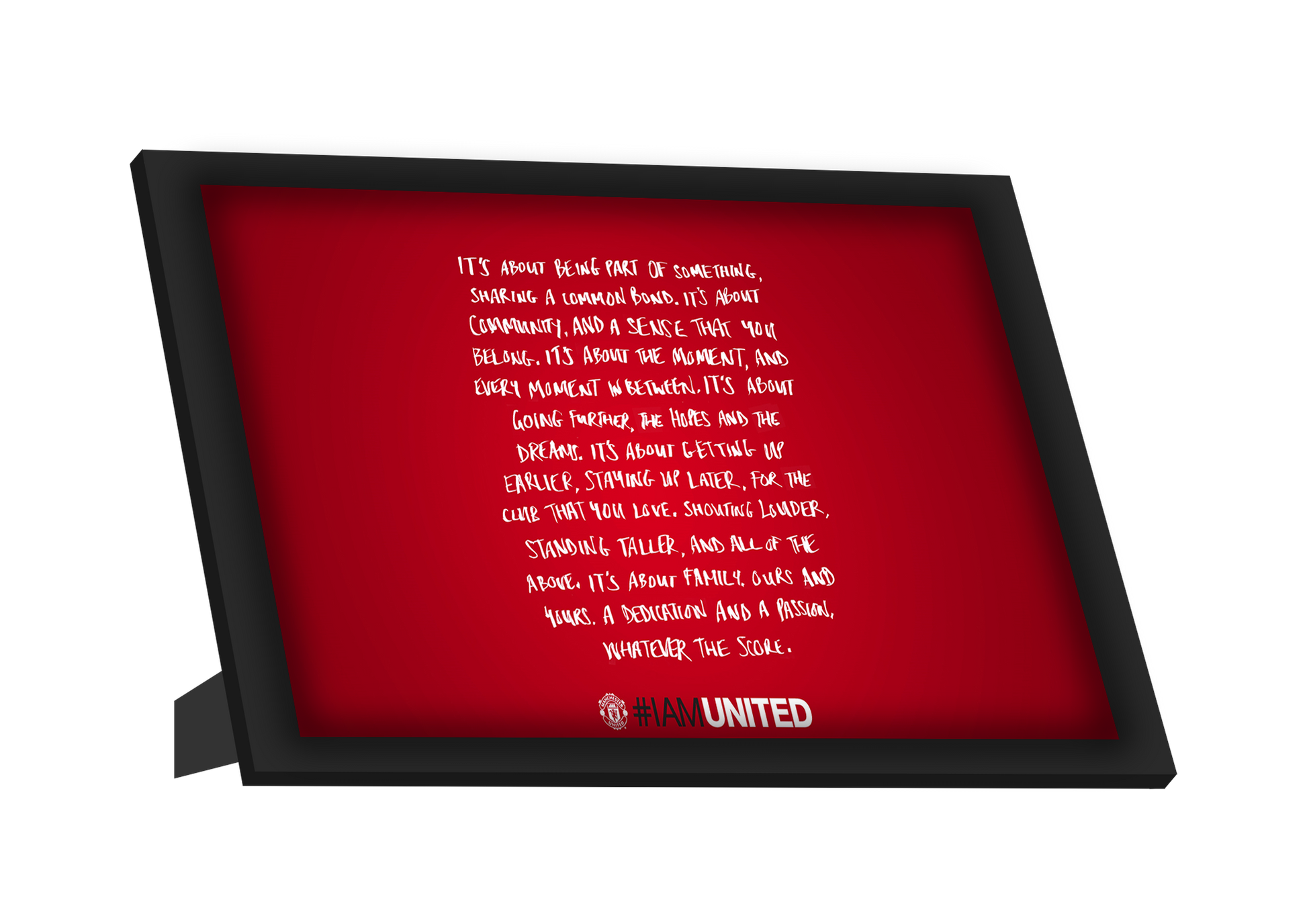 Framed Art, #IAMUNITED Framed Art, - PosterGully