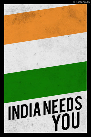 Wall Art, India Needs You, - PosterGully
