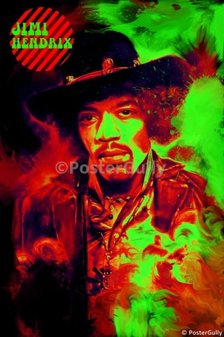 Wall Art, Jimi Hendrix | RJArtworks, - PosterGully