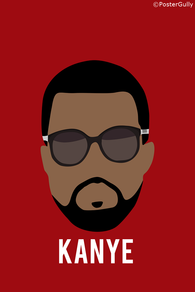 Wall Art, Kanye West | Minimal, - PosterGully