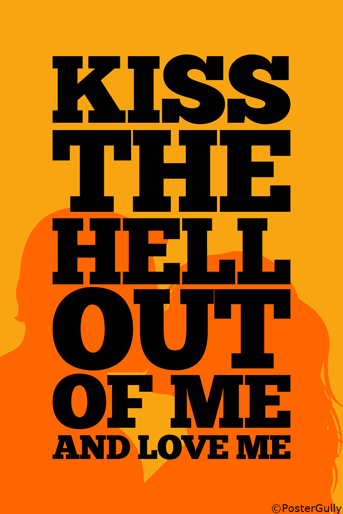 Wall Art, Kiss And Love, - PosterGully