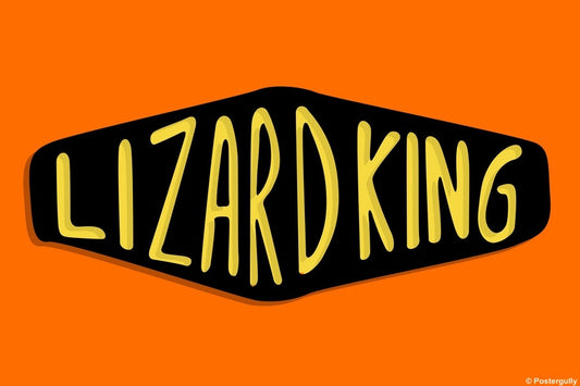 Wall Art, Lizard King | Doors | Pop Color, - PosterGully