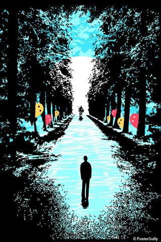 Wall Art, Lonely Walk | Adil, - PosterGully