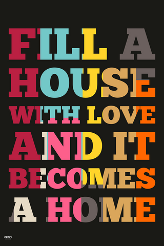 Wall Art, Love In Home, - PosterGully