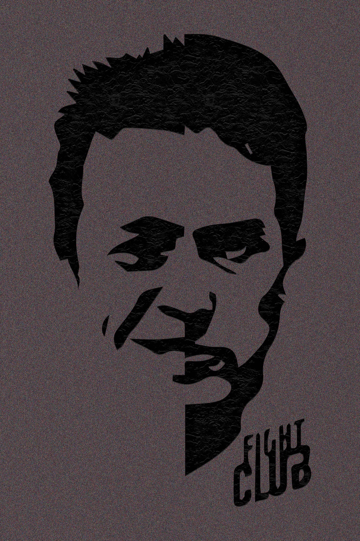 Fight Club Brad Pitt Artwork V2