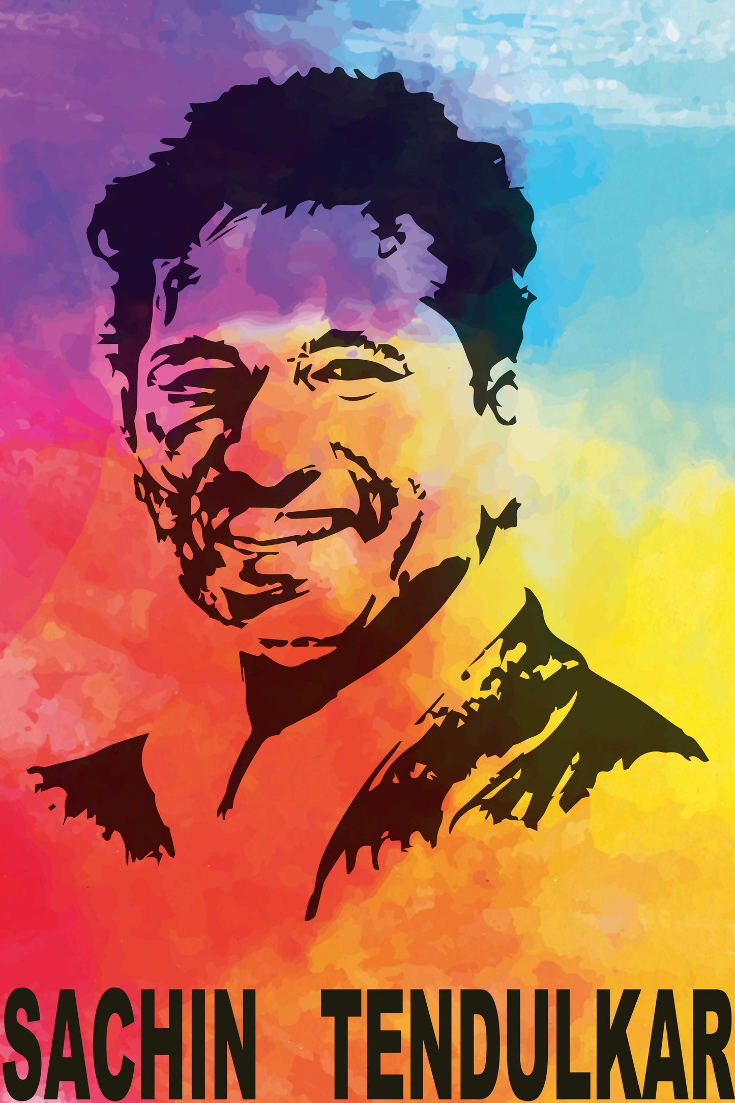 Sachin Tendulkar Wall Art PosterGully Specials