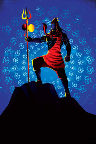 Lord Shiva Wall Art PosterGully Specials
