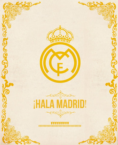 PosterGully Specials, Real Madrid | Minimal Art, - PosterGully