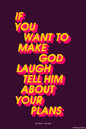 Wall Art, Make God Laugh | Woody Allen, - PosterGully