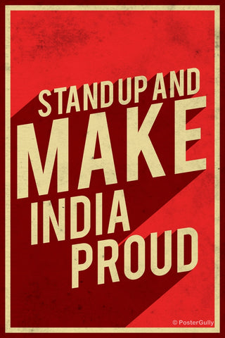 Wall Art, Make India Proud, - PosterGully