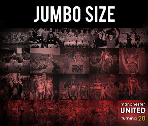 Jumbo Poster, Manchester United Turning 20 | Jumbo Poster, - PosterGully