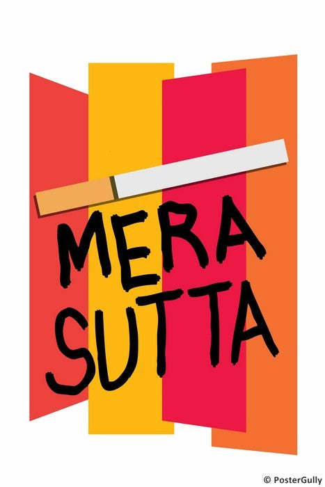 Wall Art, Mera Sutta Humour, - PosterGully