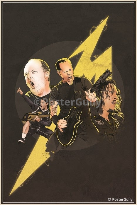 Wall Art, Metallica Artwork | Jha Brothers, - PosterGully