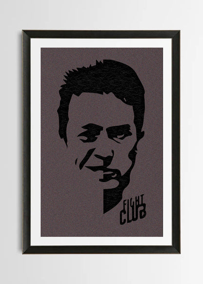 Fight Club Brad Pitt Artwork V2