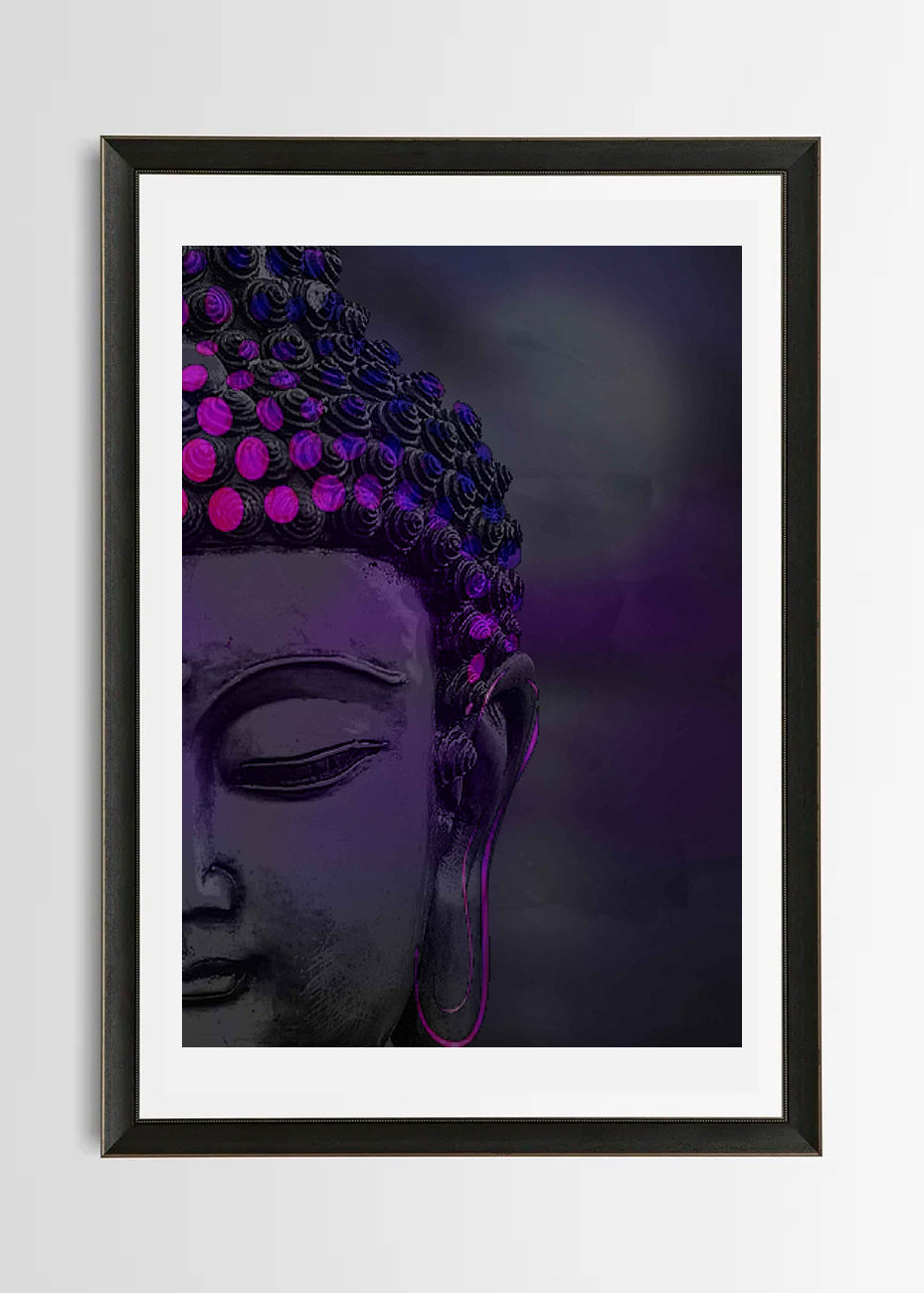 INNER FLAME | THE MIND IS EVERYTHING. WHAT YOU THINK YOU BECOME. | BUDDHA WALL ART | V2