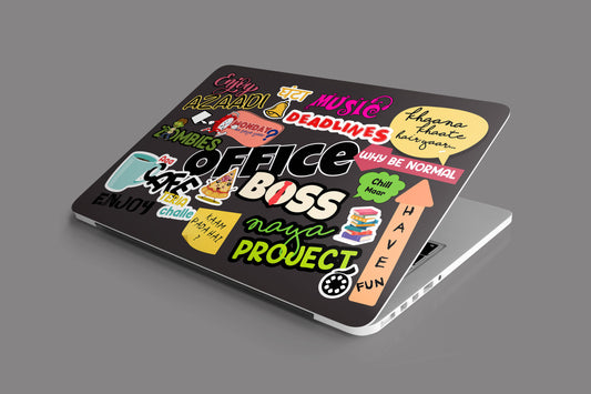 Office Life Laptop Skin