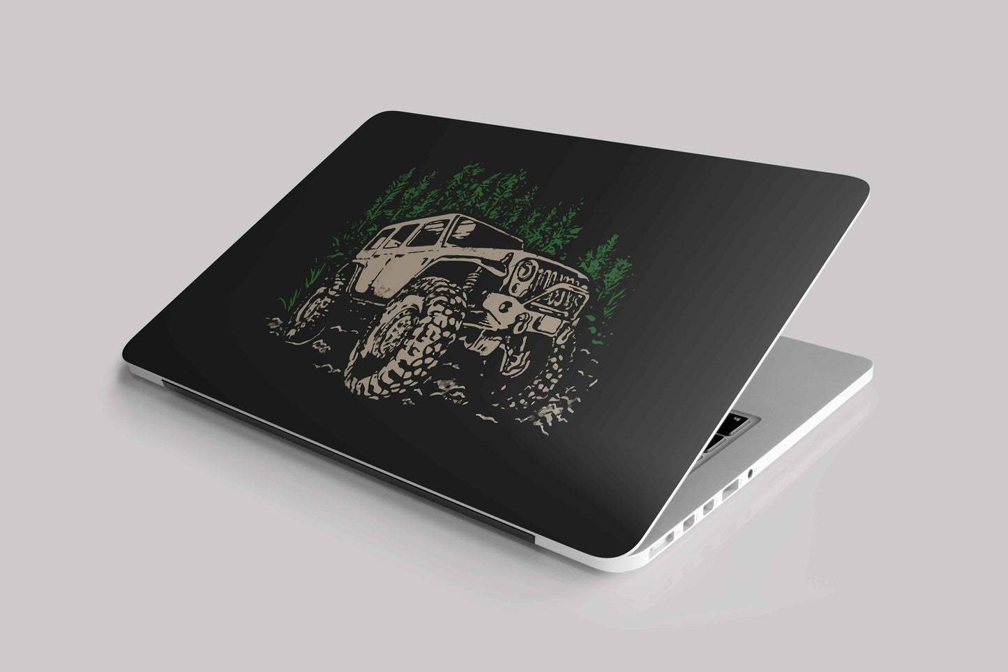 Adventure Jeep Travel Artwork Laptop Skin