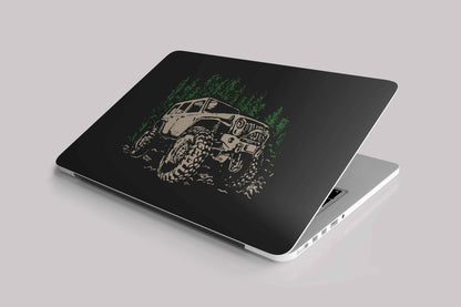 Adventure Jeep Travel Artwork Laptop Skin