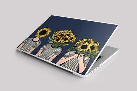 Sunflower Humans Laptop Skins