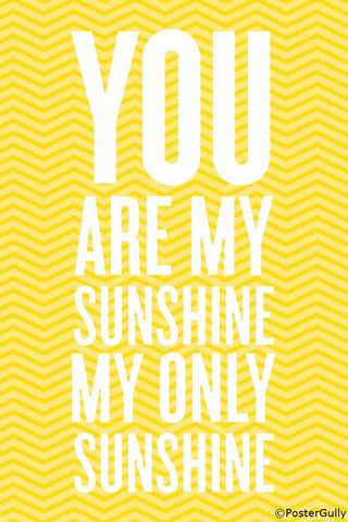 Wall Art, My Only Sunshine, - PosterGully