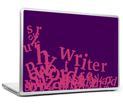 Laptop Skins, The Writer Laptop Skin, - PosterGully