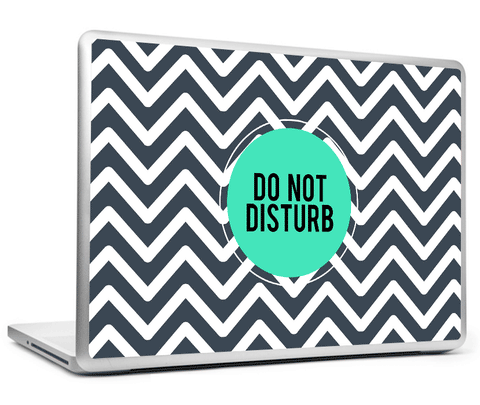 Laptop Skins, Do Not Disturb Laptop Skin, - PosterGully