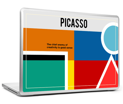 Laptop Skins, Picasso Quote Laptop Skin, - PosterGully