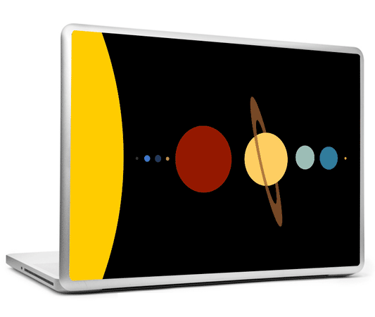 Laptop Skins, Solar System Laptop Skin, - PosterGully