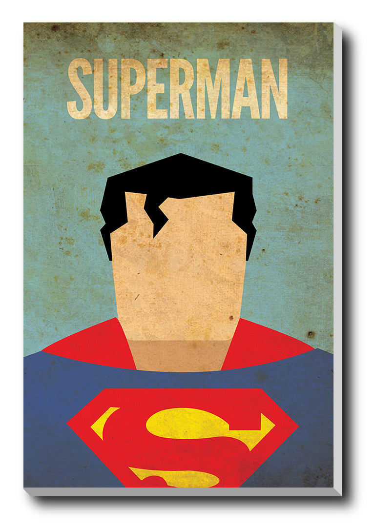 Brand New Designs, Superman Minimal|  Artist: Abhishek Aggarwal, - PosterGully - 3