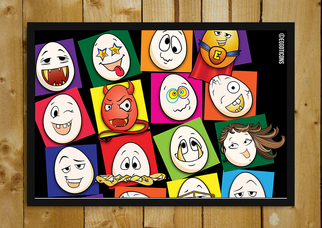 Wall Art, Eggoticons 10
