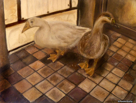 Brand New Designs, Geese Oil Painting