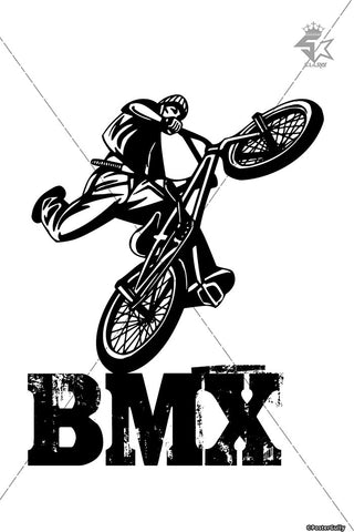 Wall Art, BMX Rider
