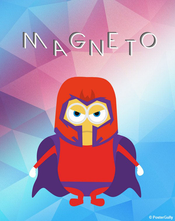 Wall Art, Magneto Wallpaper Artwork