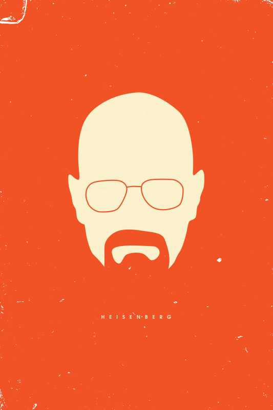 Breaking Bad Orange |  PosterGully Regulars - 12'' x 18''