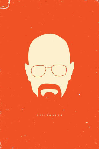 Breaking Bad Orange |  PosterGully Regulars - 12'' x 18''