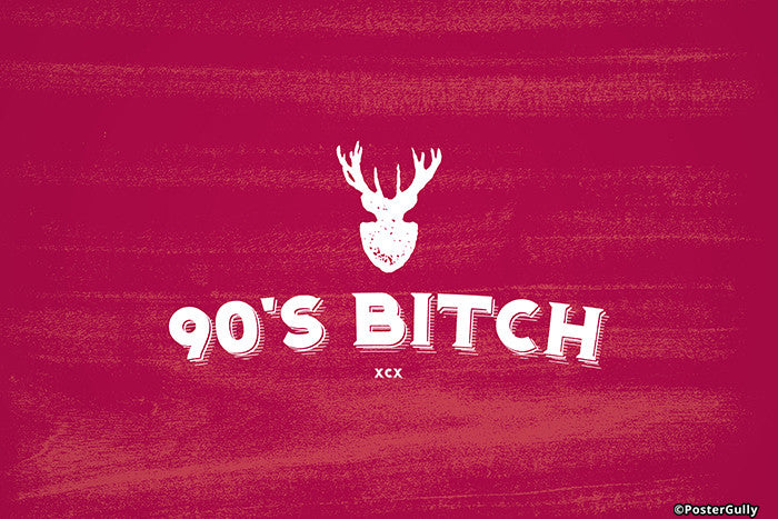 Wall Art, Charli xcx 90s Bitch, - PosterGully - 1