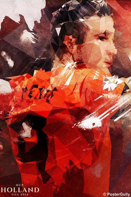 Wall Art, Holland Van Persie Artwork, - PosterGully