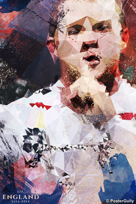 Wall Art, Wayne Rooney Artwork, - PosterGully