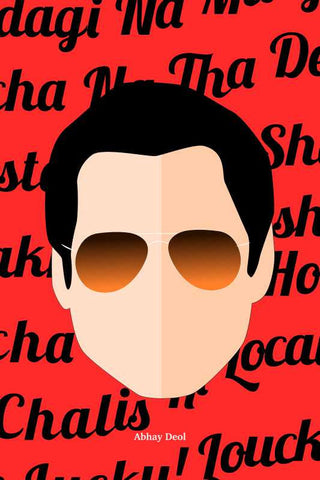 Abhay Deol Pop Art |  PosterGully Specials