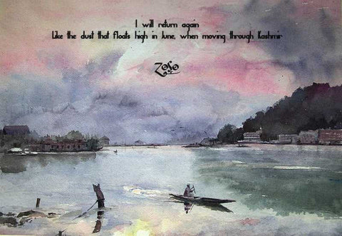 Wall Art, Kashmir Painting Artwork