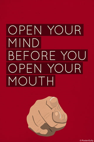 Wall Art, Open Your Mind, - PosterGully
