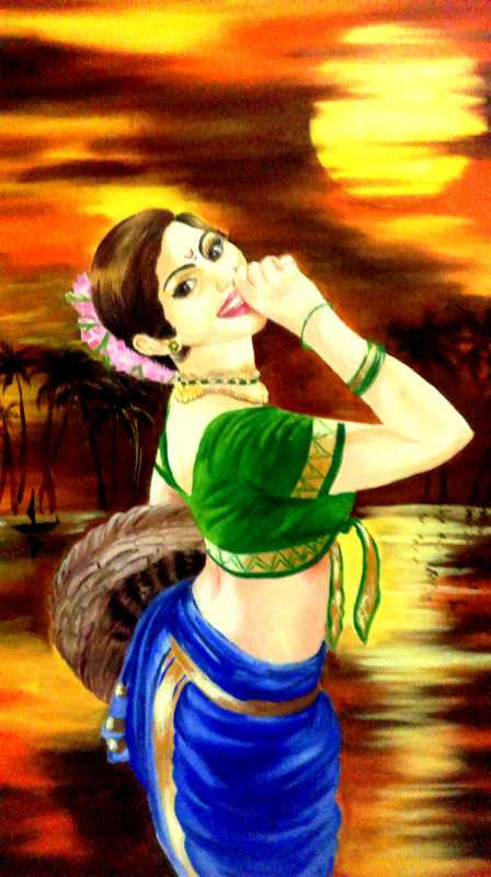 Wall Art, Beauty Painting Artwork