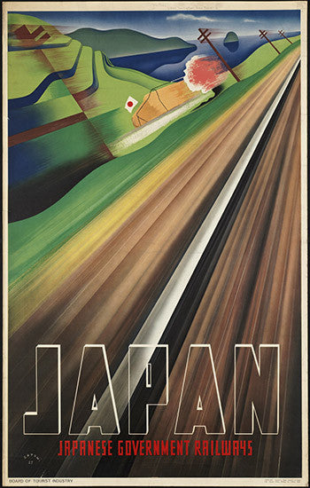 Wall Art, Japan Railways, - PosterGully